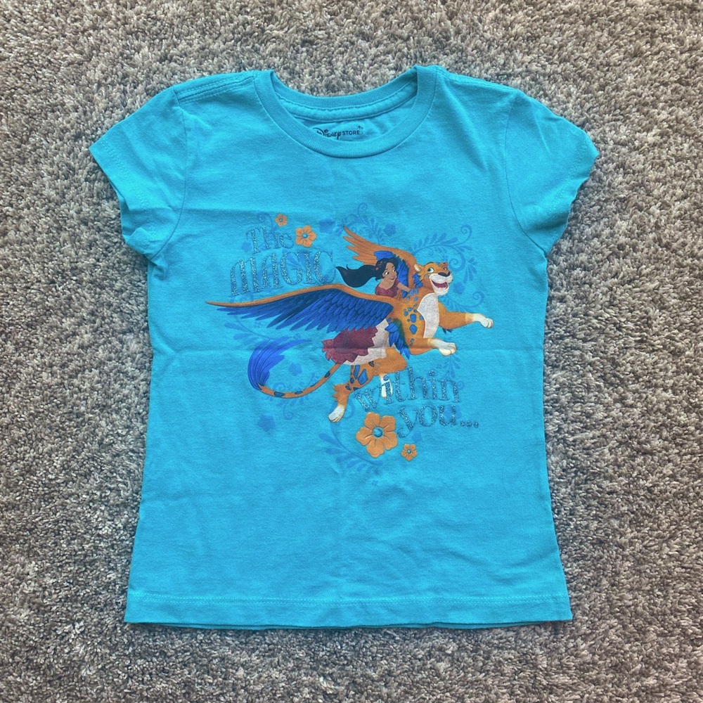 Disney Store Elena of Avalor t shirt sz S (5/6) EUC